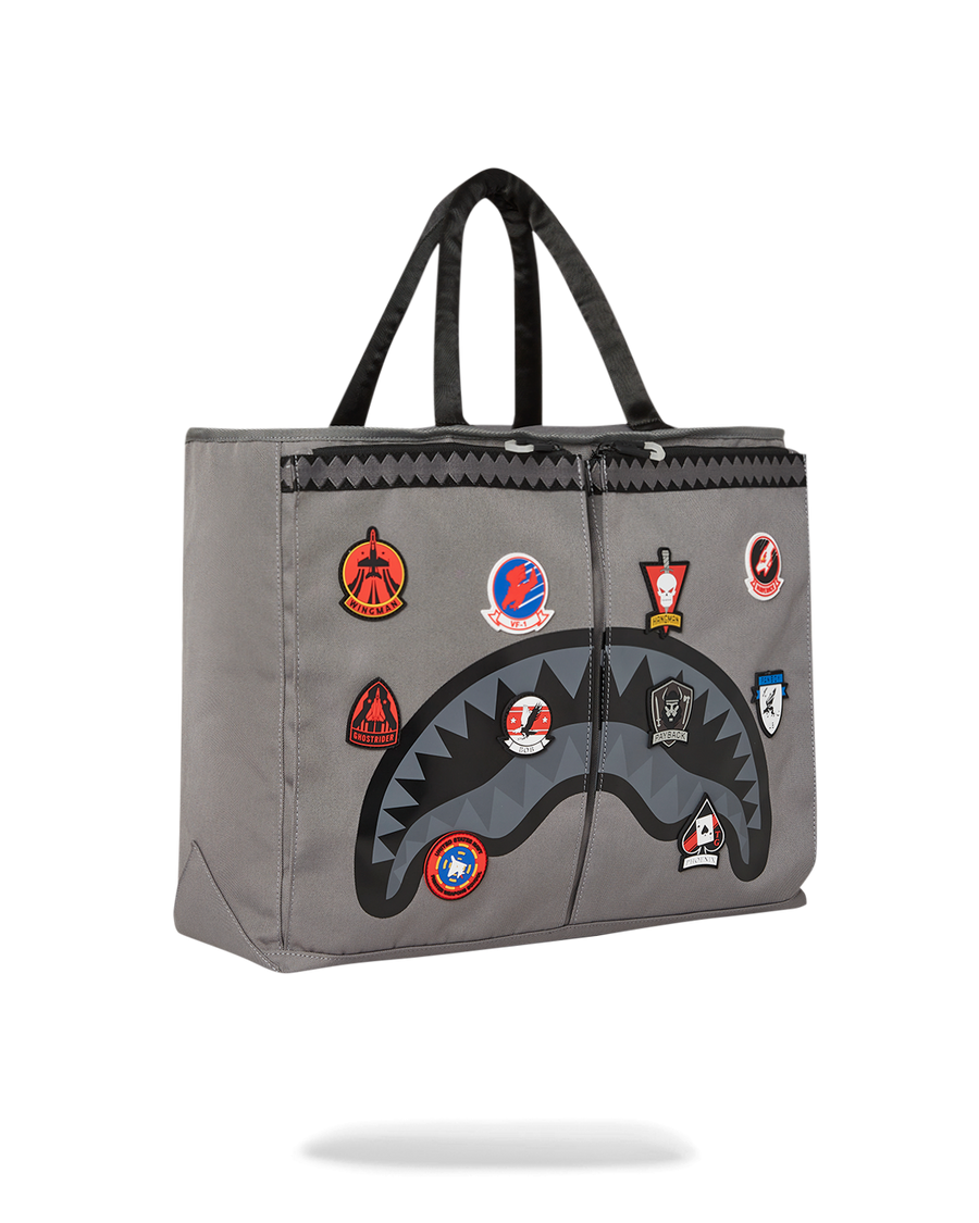 SPRAYGROUND® TOTE TOP GUN FLIGHT CREW OFFICIAL COLLAB PILOT TOTE