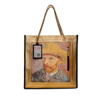 SPRAYGROUND® TOTE THE MET VAN GOGH FRAMED SELF-PORTRAIT TOTE