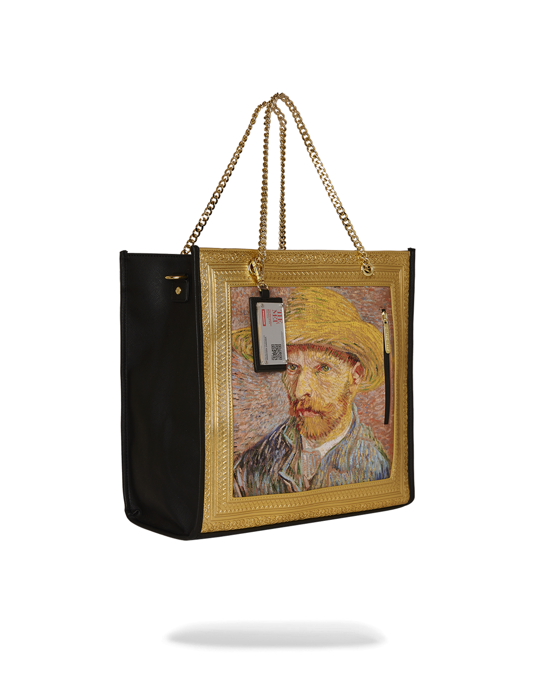 SPRAYGROUND® TOTE THE MET VAN GOGH FRAMED SELF-PORTRAIT TOTE