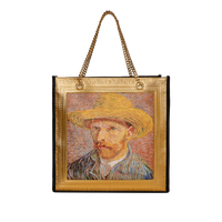 SPRAYGROUND® TOTE THE MET VAN GOGH FRAMED SELF-PORTRAIT TOTE