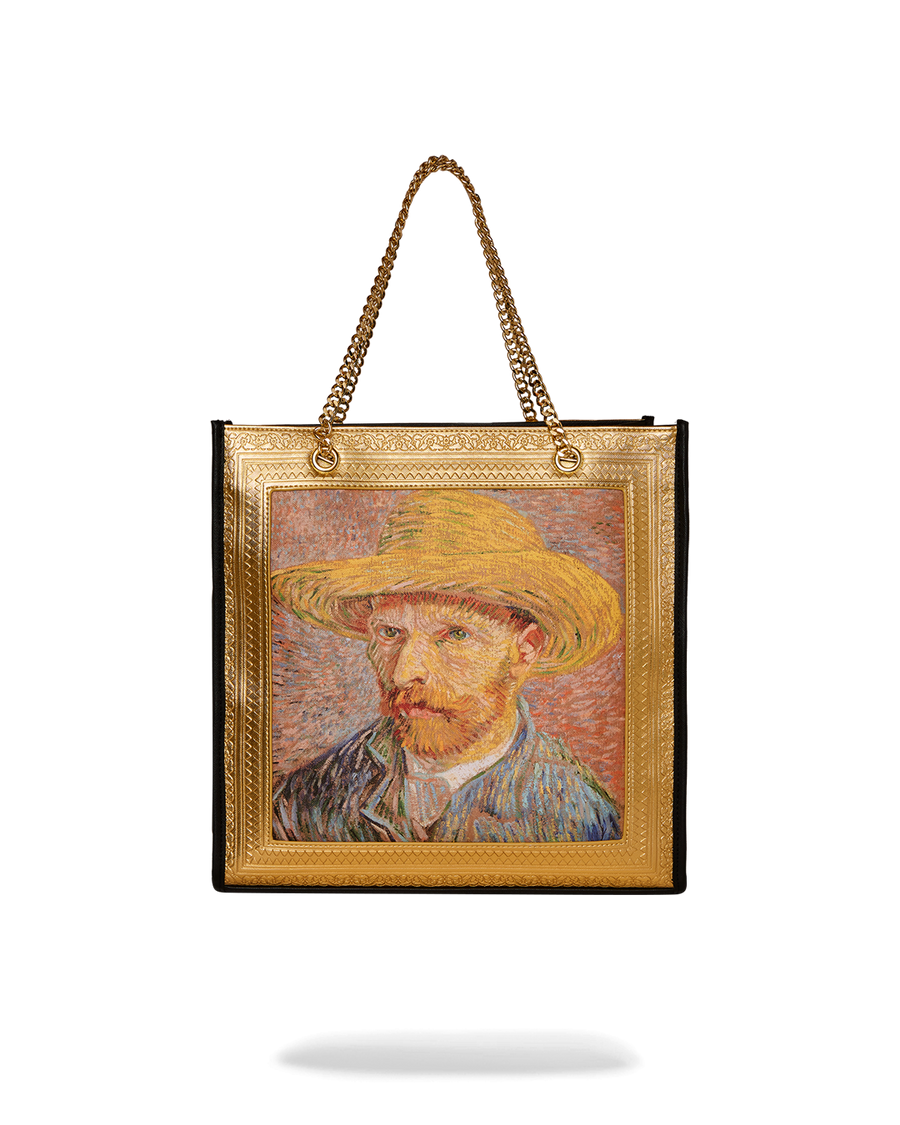 SPRAYGROUND® TOTE THE MET VAN GOGH FRAMED SELF-PORTRAIT TOTE