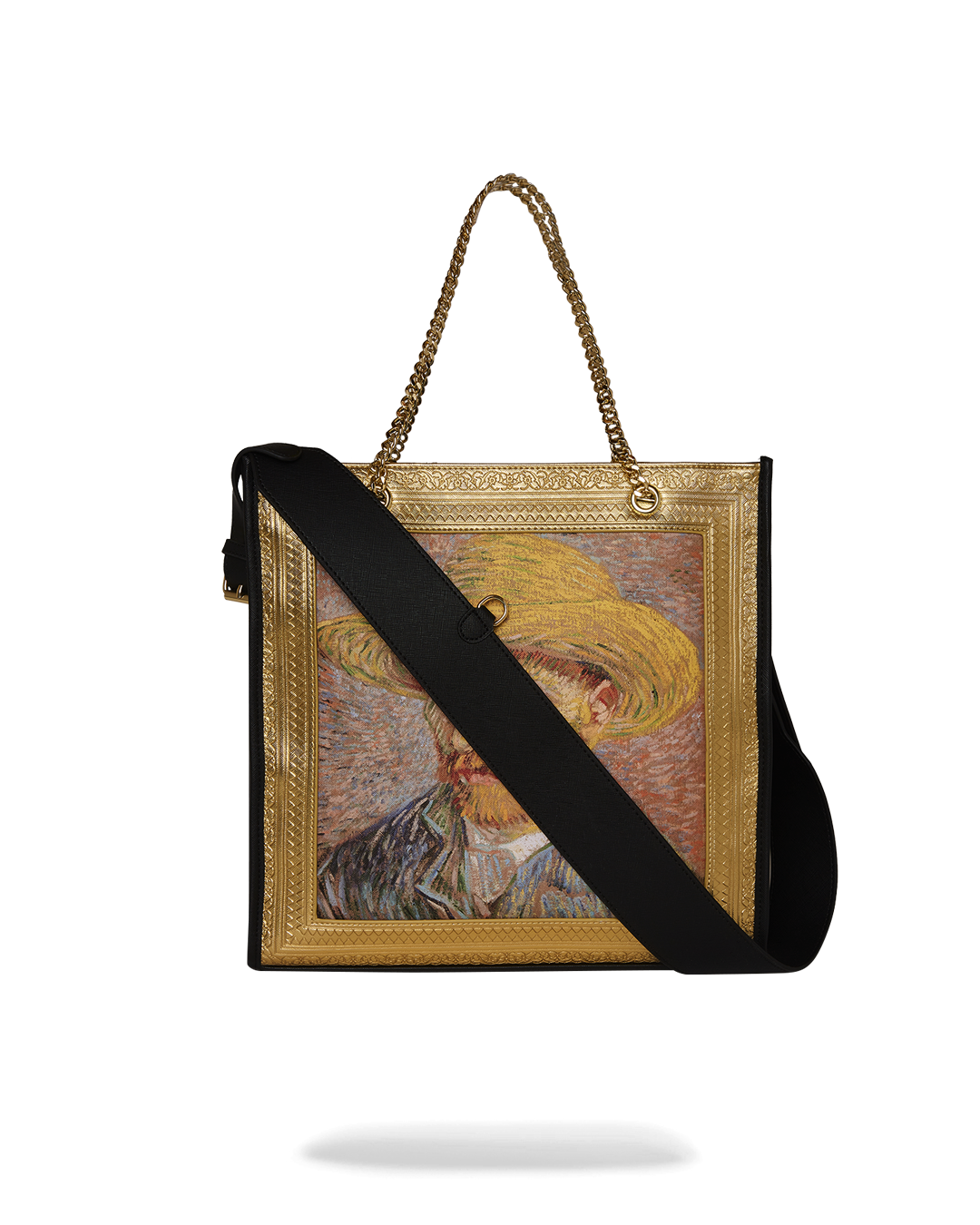 SPRAYGROUND® TOTE THE MET VAN GOGH FRAMED SELF-PORTRAIT TOTE