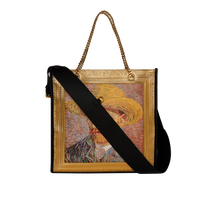 SPRAYGROUND® TOTE THE MET VAN GOGH FRAMED SELF-PORTRAIT TOTE