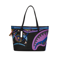 SPRAYGROUND® TOTE AFRICAN INTELLIGENCE 12 BROOKLYN & BEYOND TOTE - SANDFLOWER COLLAB