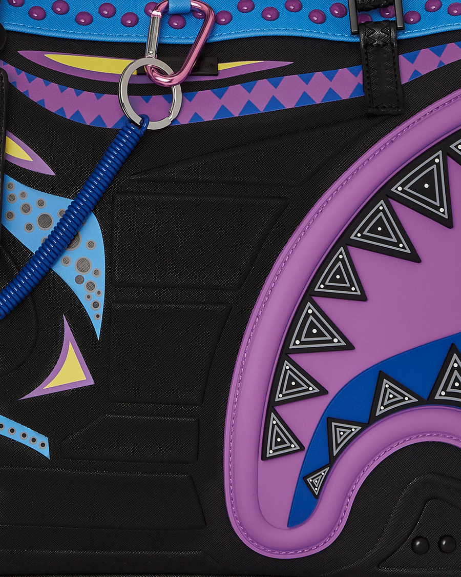 SPRAYGROUND® TOTE AFRICAN INTELLIGENCE 12 BROOKLYN & BEYOND TOTE - SANDFLOWER COLLAB