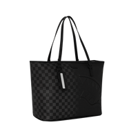 SPRAYGROUND® TOTE SPRITZ GREY CHECK TOTE