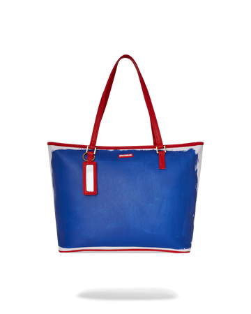 SPRAYGROUND® TOTE KEITH HARING BLUE PURSE TOTE