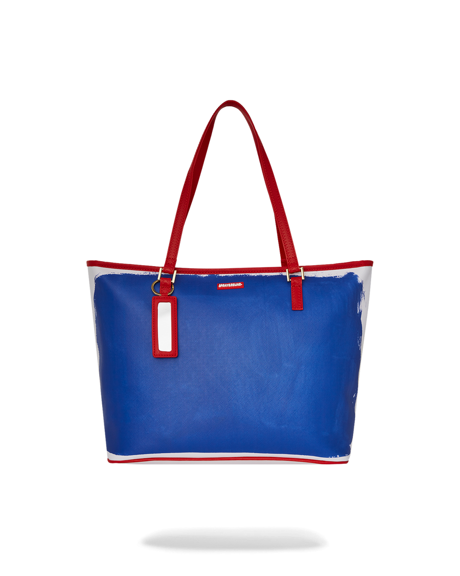 SPRAYGROUND® TOTE KEITH HARING BLUE PURSE TOTE