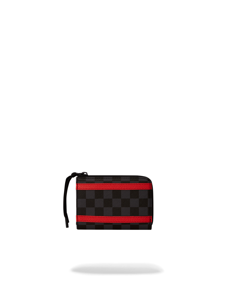 SPRAYGROUND® WALLET MONACO SHARK CLUB ZIP-OUT WALLET