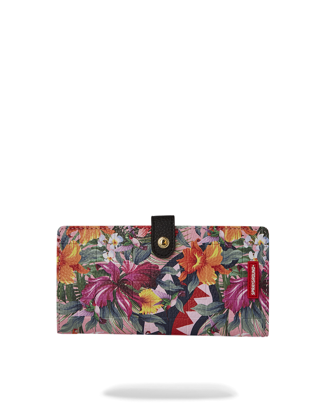 SPRAYGROUND® WALLET HUMMINGBIRD SHARK PRECISION LONG SINGLE-FOLD WALLET