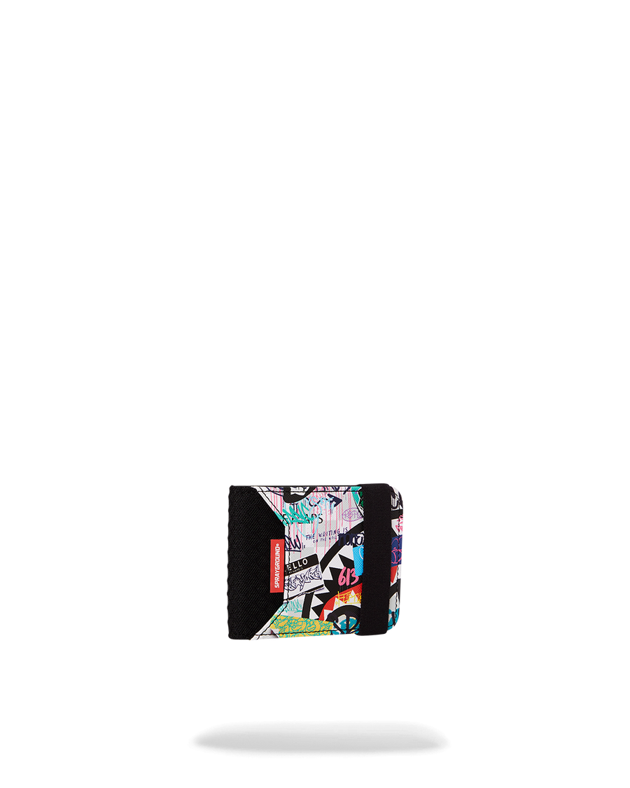 SPRAYGROUND® WALLET CREATE ANOTHER DAY ELASTIC BI-FOLD WALLET