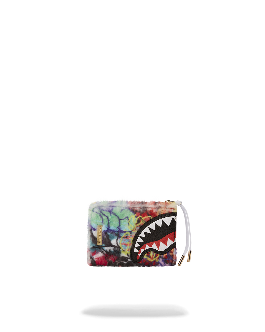 SPRAYGROUND® WALLET GRAFFITI FAUX FUR WALLET