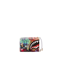 SPRAYGROUND® WALLET GRAFFITI FAUX FUR WALLET