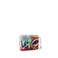 SPRAYGROUND® WALLET GRAFFITI FAUX FUR WALLET