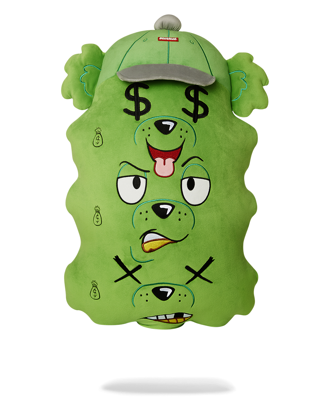 SPRAYGROUND® PILLOW MONEYBEAR TRIPLE MONEY PLUSH TOY/PILLOW