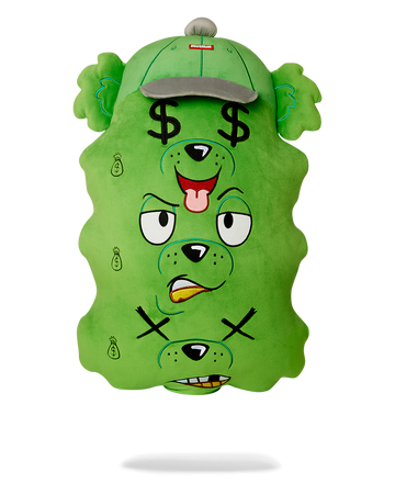 SPRAYGROUND® PILLOW MONEYBEAR TRIPLE MONEY PLUSH TOY/PILLOW