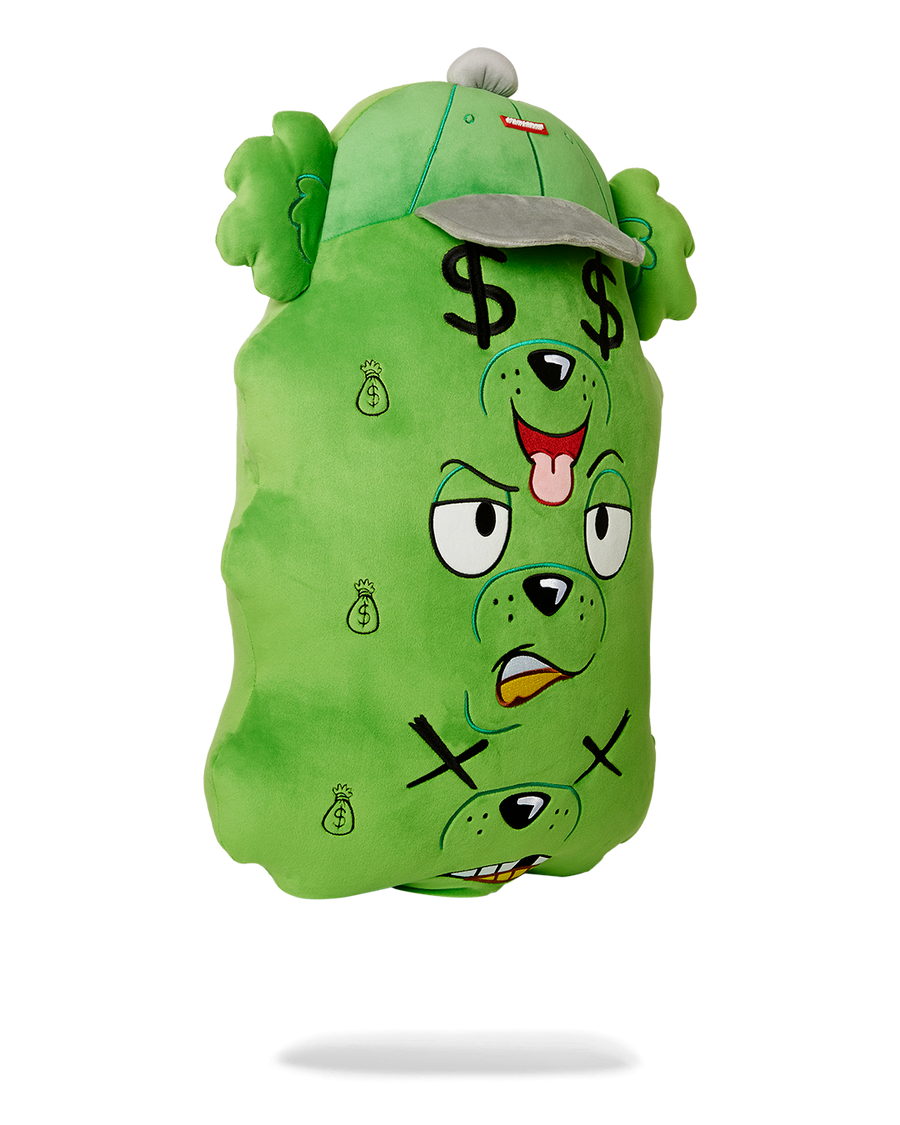 SPRAYGROUND® PILLOW MONEYBEAR TRIPLE MONEY PLUSH TOY/PILLOW