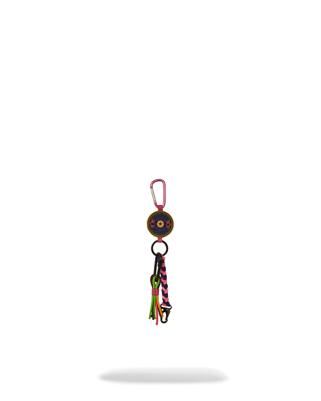 SPRAYGROUND® KEYCHAIN AFRICAN INTELLIGENCE 12 BROOKLYN & BEYOND KEYCHAIN - SANDFLOWER COLLAB