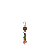 SPRAYGROUND® KEYCHAIN AFRICAN INTELLIGENCE 12 BROOKLYN & BEYOND KEYCHAIN - SANDFLOWER COLLAB