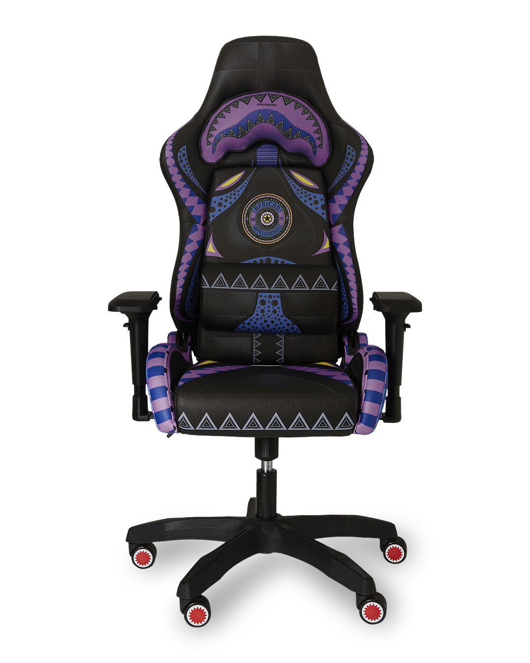 SPRAYGROUND® GAMING CHAIR AFRICAN INTELLIGENCE 12 BROOKLYN & BEYOND GAMING CHAIR - SANDFLOWER COLLAB