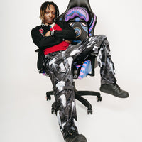 SPRAYGROUND® GAMING CHAIR AFRICAN INTELLIGENCE 12 BROOKLYN & BEYOND GAMING CHAIR - SANDFLOWER COLLAB