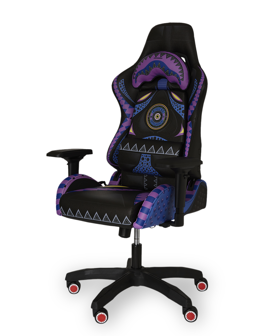 SPRAYGROUND® GAMING CHAIR AFRICAN INTELLIGENCE 12 BROOKLYN & BEYOND GAMING CHAIR - SANDFLOWER COLLAB