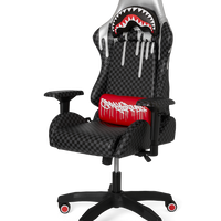 SPRAYGROUND® GAMING CHAIR PLATNIUM DRIPS SHARK CHAIR