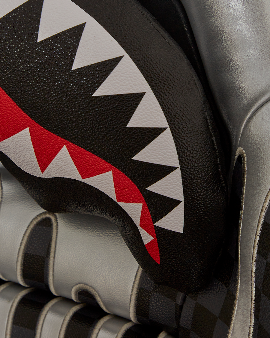 SPRAYGROUND® GAMING CHAIR PLATNIUM DRIPS SHARK CHAIR