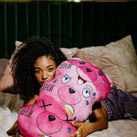 SPRAYGROUND® PILLOW MONEYBEAR TRIPLE PINK PLUSH TOY/PILLOW