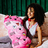 SPRAYGROUND® PILLOW MONEYBEAR TRIPLE PINK PLUSH TOY/PILLOW