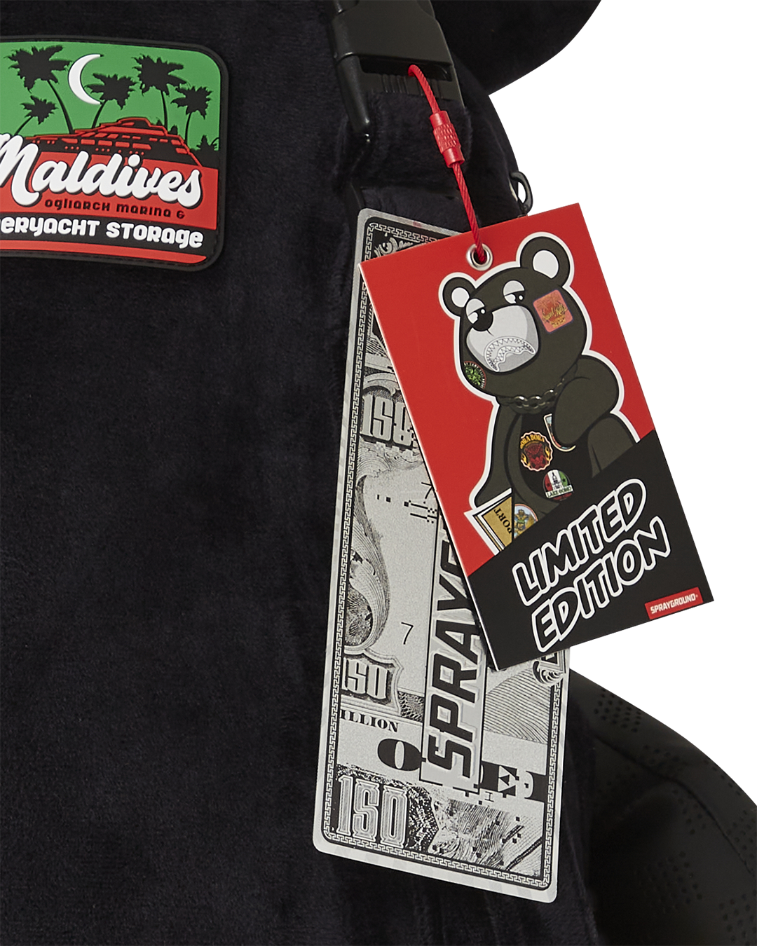 GLOBAL MOGUL BILLIONAIRE MONEYBEAR BACKPACK