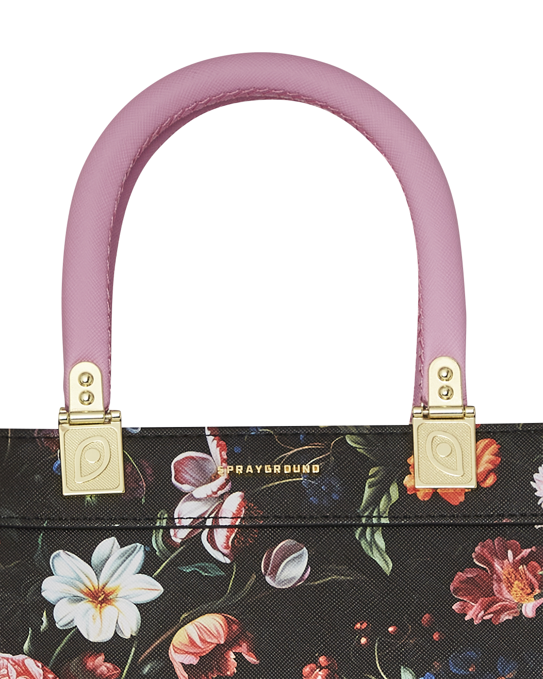 PINK FLOWERS TORTUGA TOTE