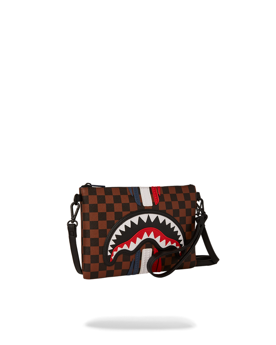 SPRAYGROUND® POUCHETTE SHARKS IN PARIS GT CROSSOVER CLUTCH