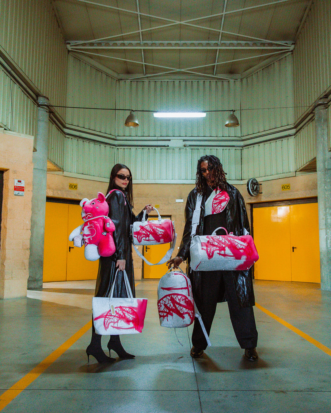 PINK VANDAL DUFFLE