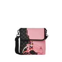 PINK PANTHER HALF PAINTED MESSENGER SLING BAG