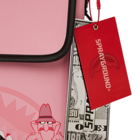 PINK PANTHER HALF PAINTED MESSENGER SLING BAG