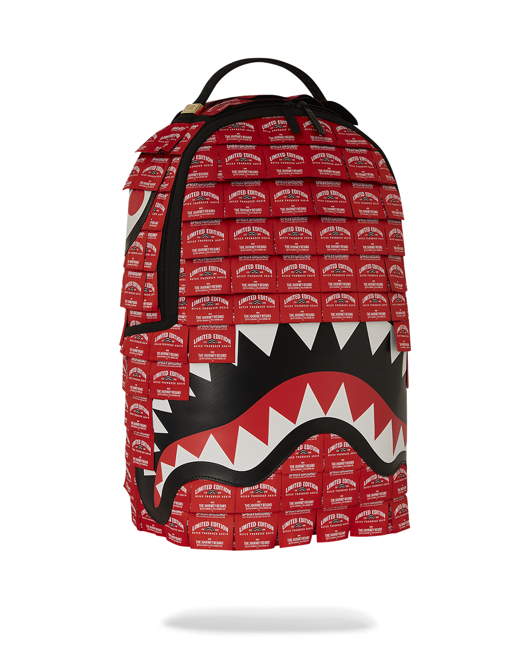 WOVEN LABELS SHARK BACKPACK