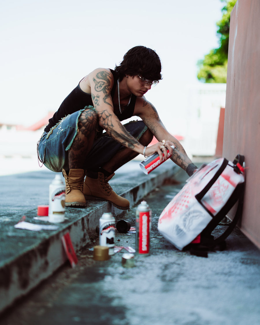 SPRAYPAINT YOUR OWN SPRAYGROUND BACKPACK