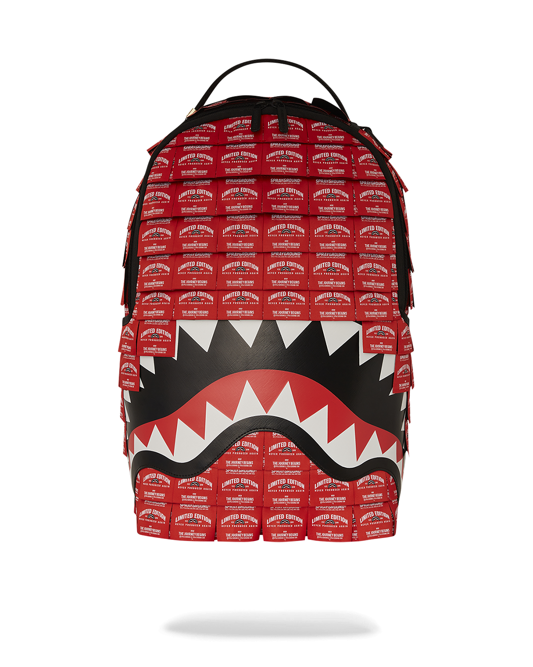 WOVEN LABELS SHARK BACKPACK