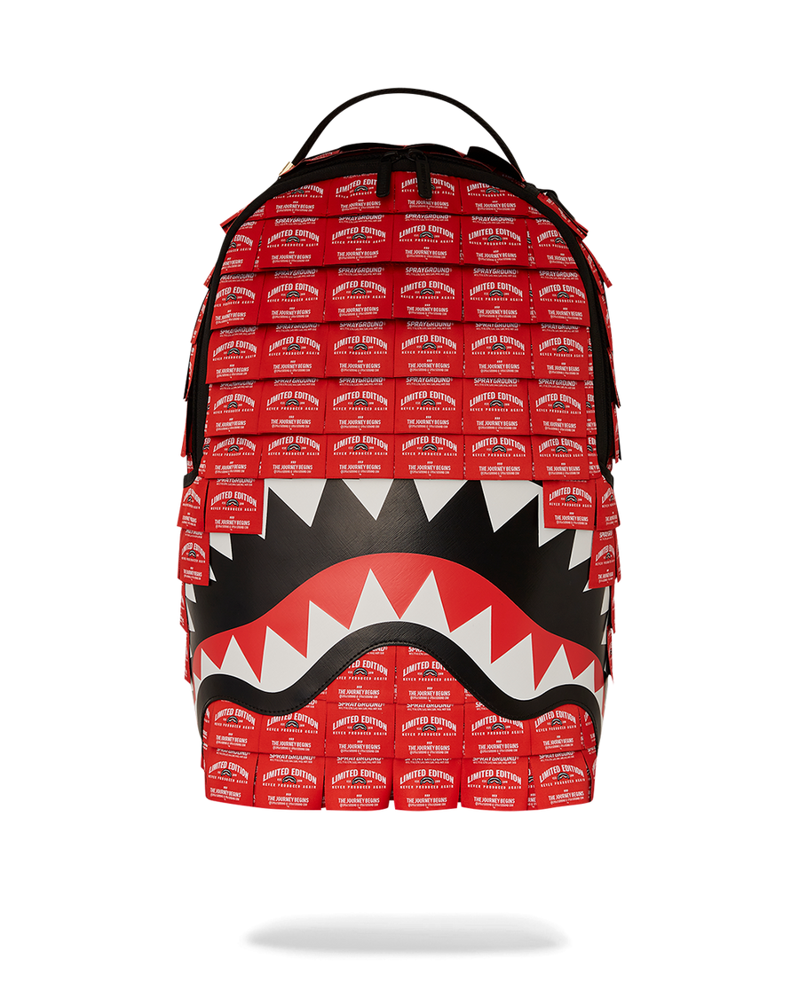 WOVEN LABELS SHARK BACKPACK