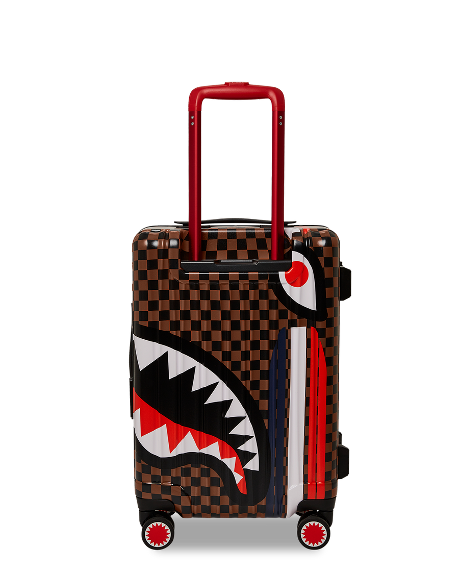 SPRAYGROUND® LUGGAGE SHARKS IN PARIS GT HARD SHELL CARRY-ON LUGGAGE