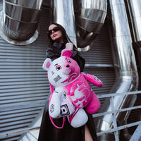 PINK VANDAL MONEYBEAR BACKPACK