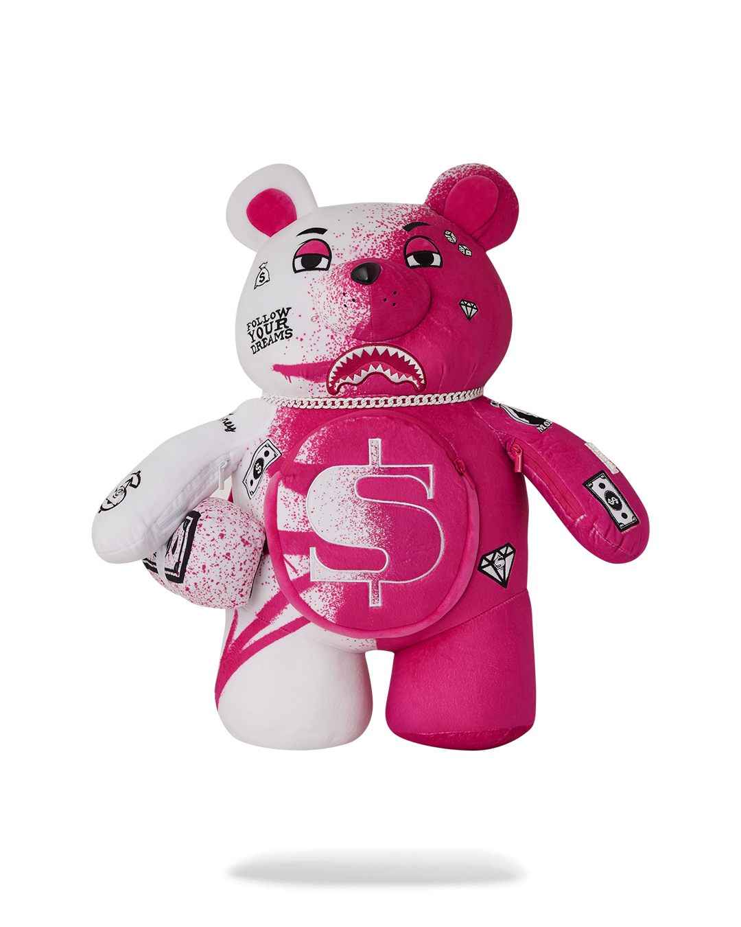 PINK VANDAL MONEYBEAR BACKPACK