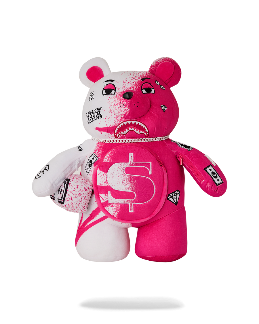 PINK VANDAL MONEYBEAR BACKPACK