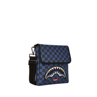 MIDNIGHT SHARKS IN PARIS MESSENGER SLING BAG