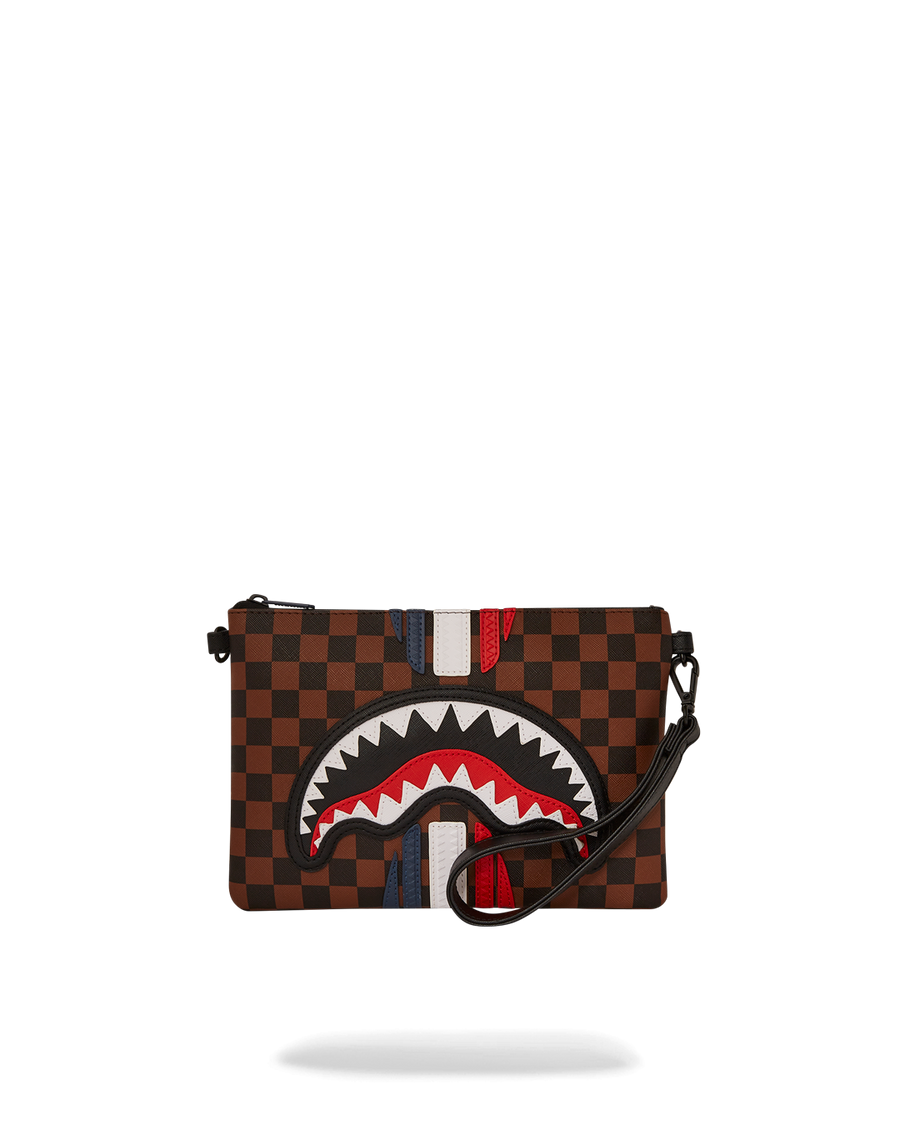 SPRAYGROUND® POUCHETTE SHARKS IN PARIS GT CROSSOVER CLUTCH