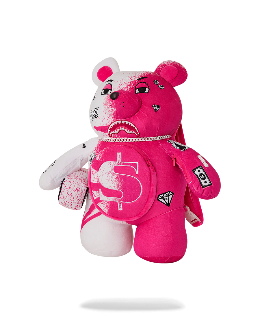 PINK VANDAL MONEYBEAR BACKPACK