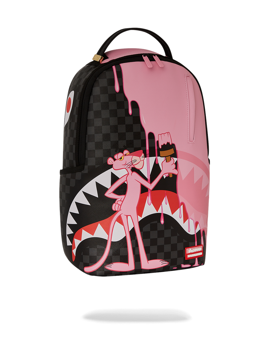 PINK PANTHER HALF PAINTED BACKPACK