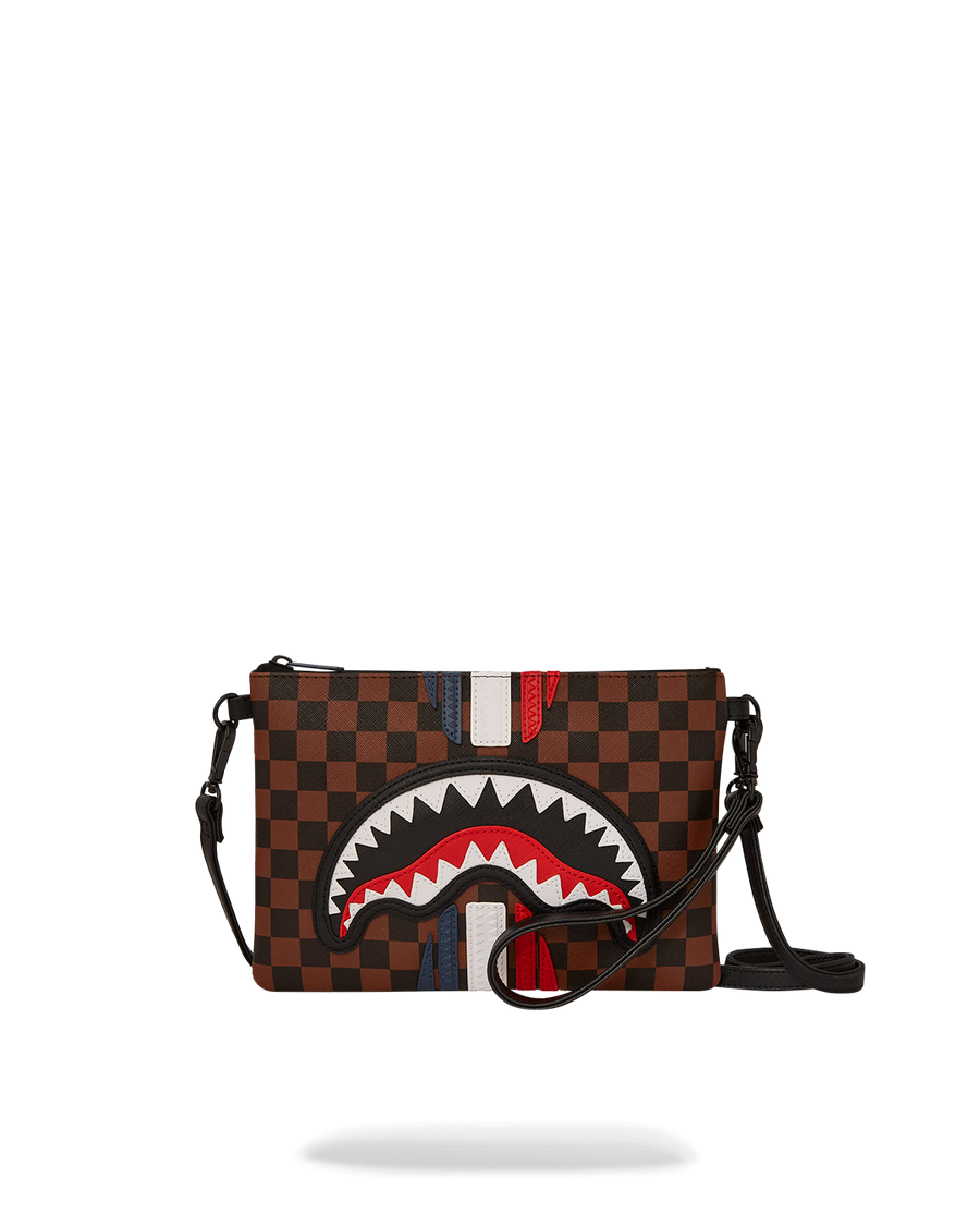 SPRAYGROUND® POUCHETTE SHARKS IN PARIS GT CROSSOVER CLUTCH