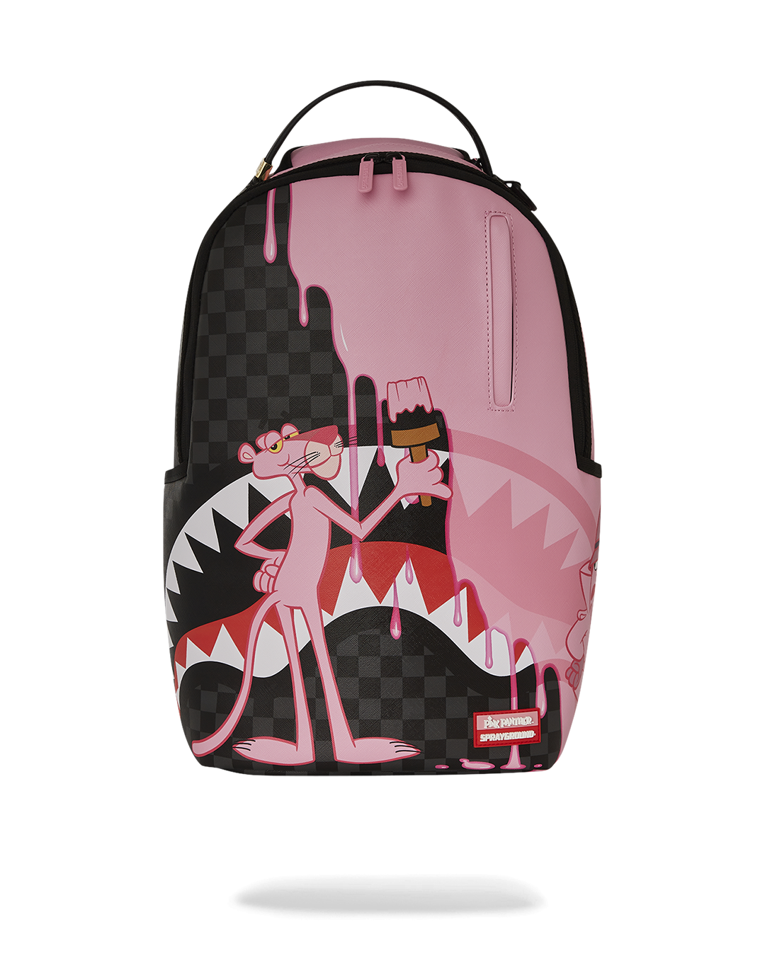 PINK PANTHER HALF PAINTED BACKPACK